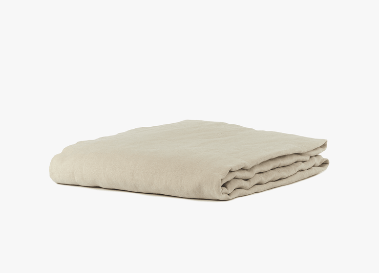 Stonewashed Linen Flat Sheet - envello